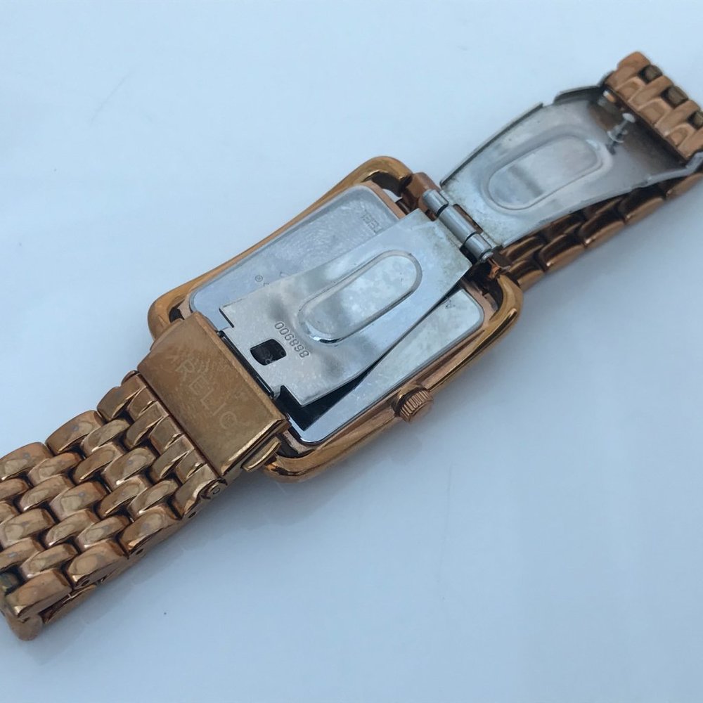 Relic Brand Women Watch Gold Tone Multi Function A - Picture 9 of 10